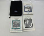 2001 Ford Windstar Owners Manual Handbook Set with Case OEM J03B25004 - $17.32
