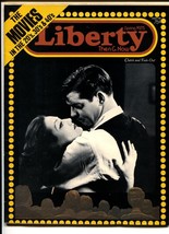 Liberty Then &amp; Now-Spring 1975-Clark Gable-1920&#39;s-1940&#39;s movies-Clara Bow-FN - £40.59 GBP