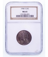 1946-S 25C Washington Quarter Graded by NGC as MS-65 - €28,97 EUR