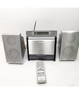 Panasonic SA-EN17 CD Stereo System MP3 AM/FM w/ Speakers &amp; Remote Fully ... - $202.08 CAD