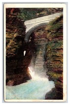 Sentry Bridge Watkins Glen New York NY UNP George Millar DB Postcard P25 - $1.93