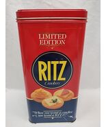Vintage 1987 Empty Limited Edition Ritz Crackers Tin 4 1/4&quot; X 4 1/4&quot; X 8... - €14,55 EUR