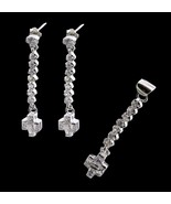 Silver CZ Silver Pendant Set In Platinum Finish - €110,49 EUR