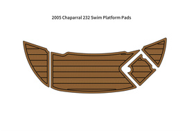 2005 Chaparral 232 Swim Platform Step Boat EVA Foam Faux Teak Deck Floor... - $310.00