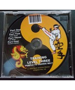 TRAINING LEVEL THREE PURPLE TO ORANGE BELT MARTIAL ARTS 2204 NAAMA - £44.75 GBP