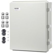 VEVOR Outdoor Electrical Junction Box, 13.78 x 9.84 x 5.90 in, ABS Plast... - $82.64