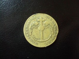 Old Jeton Coin German Prussia Russland Nicolas Tronauw Russian Statesman Lauer - £104.39 GBP