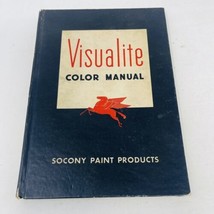 Visualite Color Manual Socony Paint Products 1946 HC Illustrated - £19.43 GBP