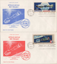ZAYIX US 1569-70 FDC Space City Cover Society Kennedy Space Center 061922SM03 - £19.98 GBP