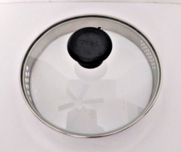 T-FAL Glass Replacement Lid Only --6 7/8&quot; rim to rim - £6.68 GBP