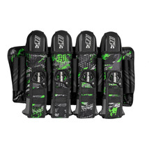 New HK Army Eject 4+3+4 Paintball Pod Harness / Pack - Electric Black/Green - $74.95