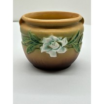 Roseville Gardenia Jardiniere 4&quot; Flowerpot Bowl 600-4 Measures 6 1/2&quot; x 4 1/4&quot; - £43.80 GBP