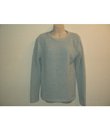 Claudia D. Sweater Pullover Blue Size Small Loose Knit Long Sleeves Poly... - £11.73 GBP