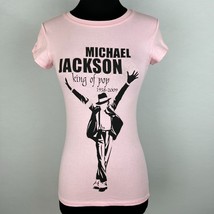 Michael Jackson King Of Pop Womens T-Shirt - $24.74