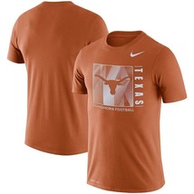 Texas Longhorns Mens Nike Team Issue Dri-Fit Cotton T-Shirt - XL - NWT - £19.57 GBP