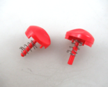 Honeywell Water Heater Gas Valve Control Dial Knob w/Spring (Red) Set of 2. - £18.36 GBP