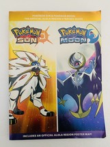 Pokemon Sun And Moon Official Alola Region Strategy Guide w/ Poster Map Attached - £29.39 GBP
