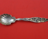 Lily of the Valley by Whiting Sterling Silver Sugar Spoon Shell 5 7/8&quot; - $127.71