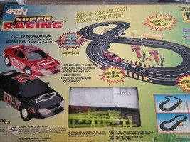 Vtg Artin Super Racing  Authentic Style Stock Slot Cars 9Ft. Track  - £23.73 GBP