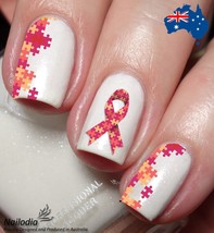 Autism Awareness Nail Art Decal Sticker Water Transfer Slider - £3.59 GBP