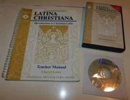 Memoria Press Latina Christiana Teacher&#39;s Guide, Instructional DVD Set &amp;... - £55.82 GBP