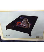 WOLF HOWLING AT THE MOON QUEEN SIZE BLANKET #5 - £45.73 GBP