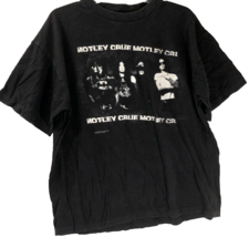 Motley Crue Anywhere Electricity 1994 Tour Americas Vintage Black T-Shir... - $149.71