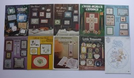 Vintage Cross Stitch Pattern books / booklets Lot of 10 Potpourri of Praise - $19.95
