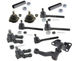 4x4 Front End Kit For Nissan Pickup Tipico 2.4L Ball Joints Tie Rods Idler Arm  - £120.24 GBP