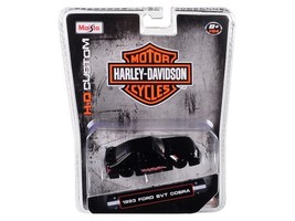 1993 Ford SVT Cobra Black "Harley Davidson" 1/64 Diecast Model Car by Maisto - $18.83