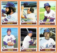 1979 Topps New York Mets Team Lot 6 diff Ed Kranepool Pat Zachry Bruce B... - £1.59 GBP