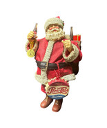 VINTAGE 1989 CLOTHTIQUE POSSIBLE DREAMS PEPSI-COLA STAND-UP SANTA 10” - $28.05