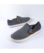 OluKai Women&#39;s Pehuea Shoe Size 8.5 Slip On Loafer Flats Light Gray Conv... - $420.20 MXN