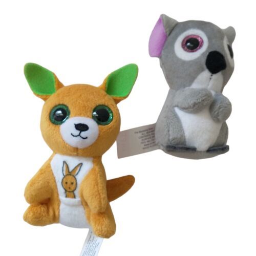 Ty Beanie Boos Kookoo & Kipper McDonalds Lot The Kangaroo The Koala Stuffed Toy - $9.89