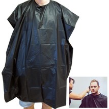 6 Pc Vinyl Hair Cutting Cape Pro Salon Barber Cloth Hairdresser Hairdressing Spa - £27.64 GBP