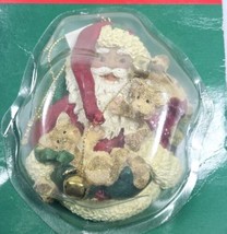 Kurt Adler Holidays Are Santas World Ornament Kitties Bells NIB Cats Santa  - £9.72 GBP