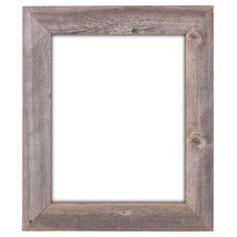 16x20  Barnwood Reclaimed Wood 3.5&quot; Extra Wide Wall Frame (No Plexiglass or Back - £29.10 GBP