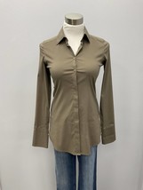Jordan Louis long sleeves savile cotton stretch shirt Olive - $165.71 CAD