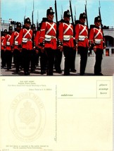 Canada Ontario Kingston Old Fort Henry Guard Drill Squad Vintage Postcard - £7.39 GBP