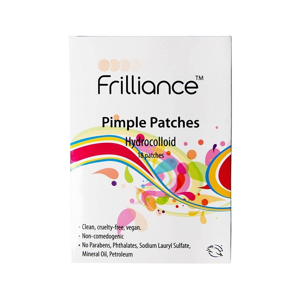 pimple  Frillance 2 PACK - Hydrocolloid Pimple Patches 36 Count Hearts shaped Item image 4