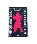 INFORMATION SOCIETY What&#39;s On Your Mind Dolby Cassette Tape Single - $12.33 CAD
