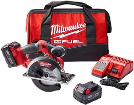 Milwaukee M18 Fuel 2782-22 Cordless Circular Saw Kit, 5-3/8 to, Right Blade Side - £378.85 GBP