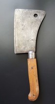 19th Century #7 Blade  Samuel Lee LF&amp;C Carbon Cleaver Knife USA Antique - £50.56 GBP