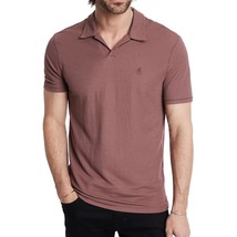 John Varvatos Collection Men&#39;s Leroy Peace Sign Open Collar Polo Shirt M... - £50.94 GBP