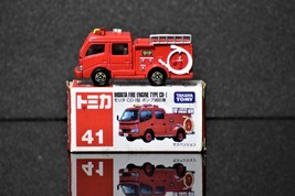 Tomica 41 Morita Fire Engine Type CD-I Diecast Model Rare Release Date D... - $10.80