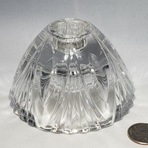 Waterford Crystal Marquis Canterbury Single Light Taper Candlestick Discontinued - £26.25 GBP