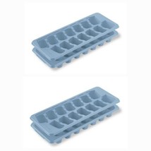 2 PACKS Of  Sterilite Stacking Ice Cube Trays 2-ct. Packs  (Total 4 Trays) - £11.88 GBP