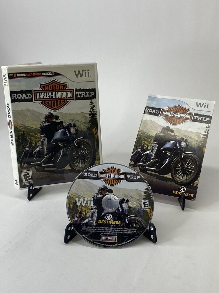 Primary image for Harley-Davidson: Road Trip (Nintendo Wii, 2010) Complete W/ Manual TESTED