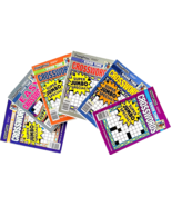 NEW Lot 6 Penny Press Dell Good Time Super Jumbo Issue Crossword Puzzle ... - £13.29 GBP