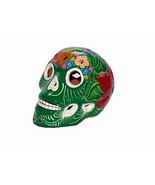 Day of The Dead DOD Sugar Skull Hand Painted Sculpture Figurine (Medium,... - $558.49 MXN